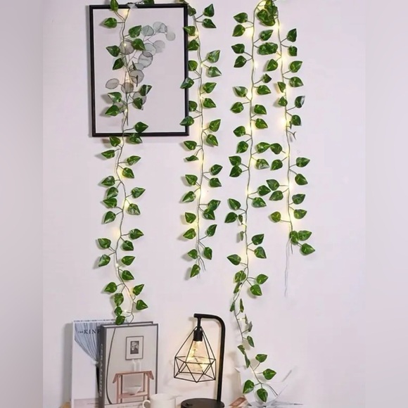 NIB Green Lou Leaf 🍃 Fairy String Light | LED | Battery Operated - Picture 1 of 11